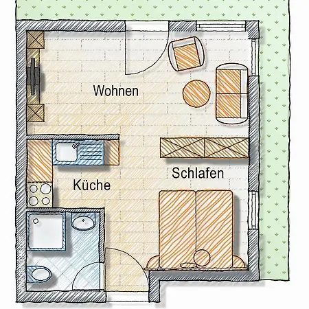 דירה Haus Wandl *
